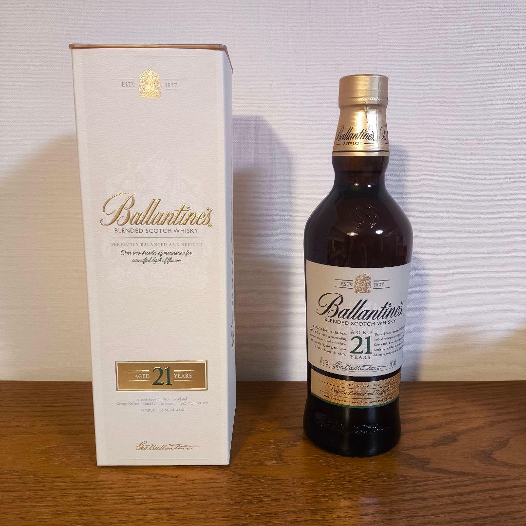 DRESS専門店　新品未開封　バランタイン　21年　40度　700ml