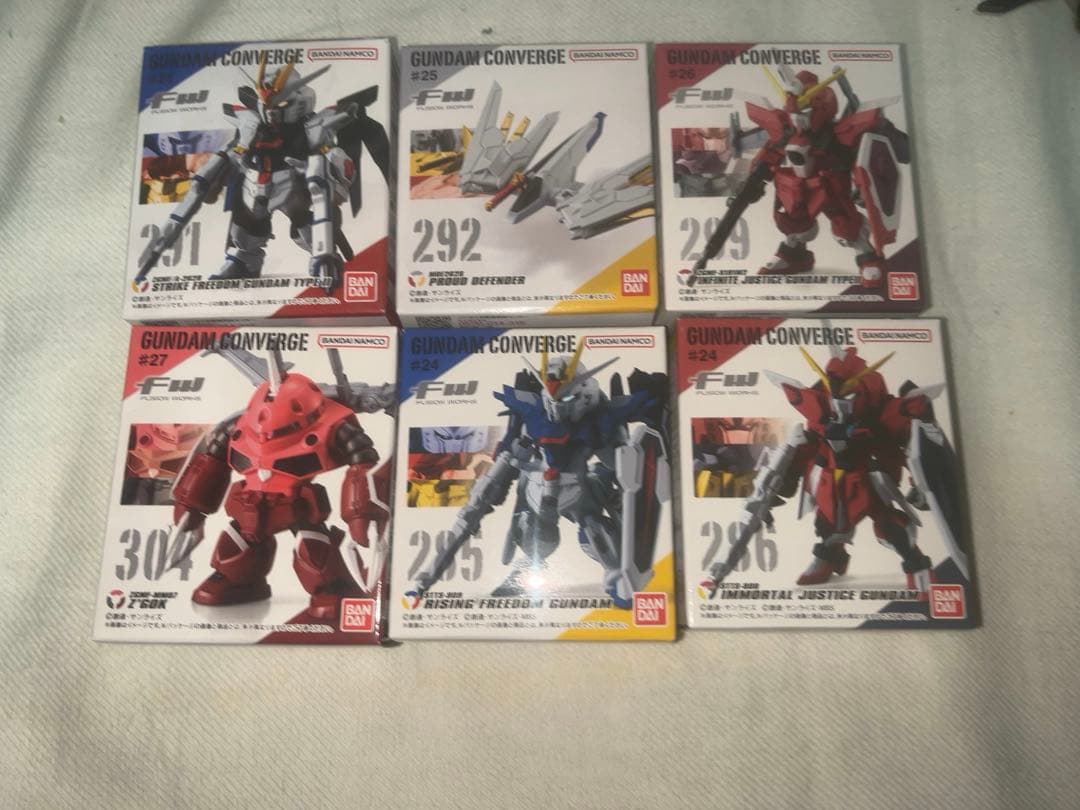 ガンダムコンバージ未開封セット　 購入後24時間以内発送可能