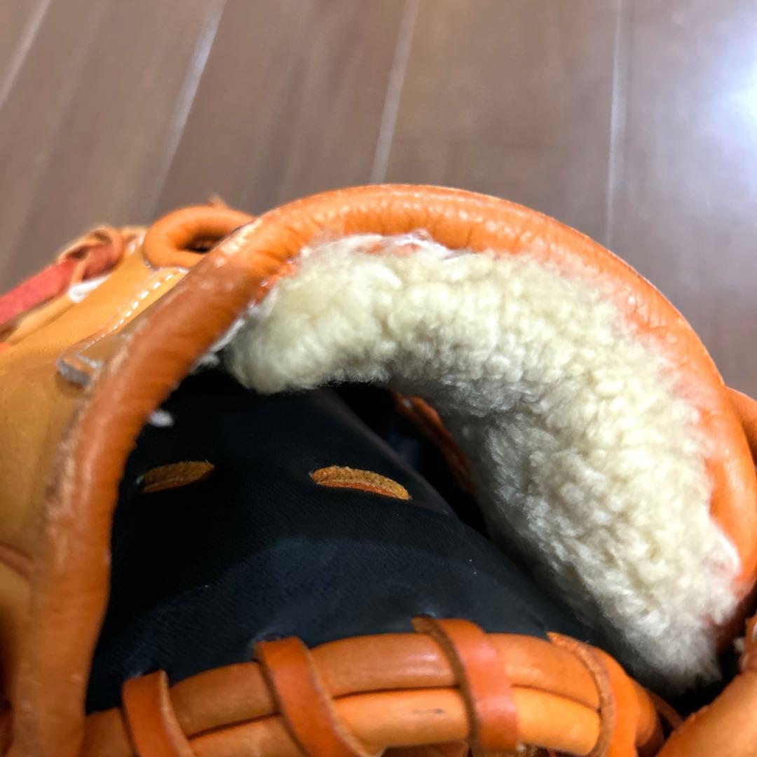 【左利き用】NIKE ダイアモンドレディーJ 軟式グローブ オレンジ