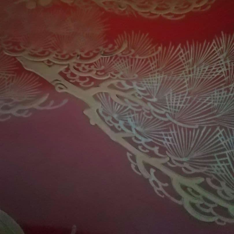 漆工芸　朱漆　金蒔絵　木盃⑦　江戸から明治時代　七組盃のひとつ