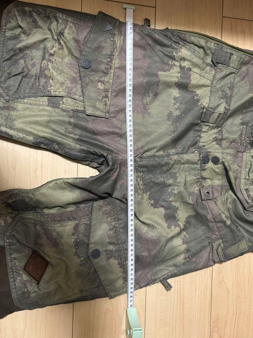 Burton迷彩スノーボードウェアビブパンツ