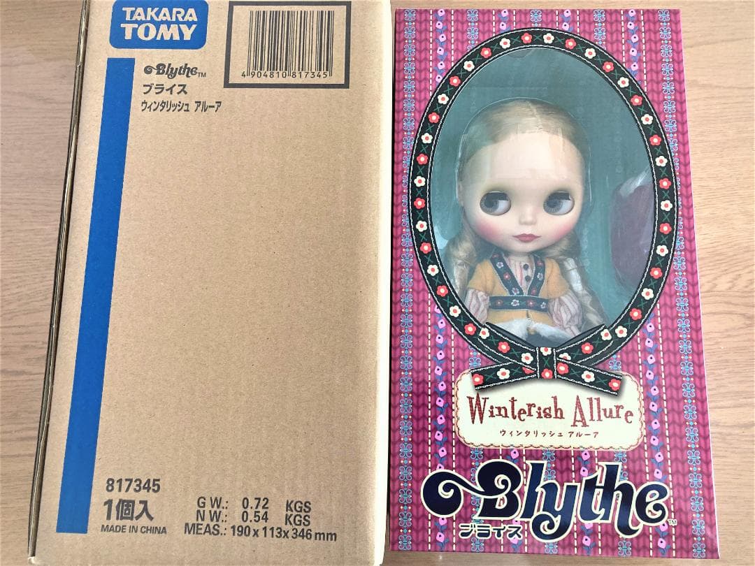 新品・未使用！Blythe　ネオブライス　ウィンタリッシュアルーア♪