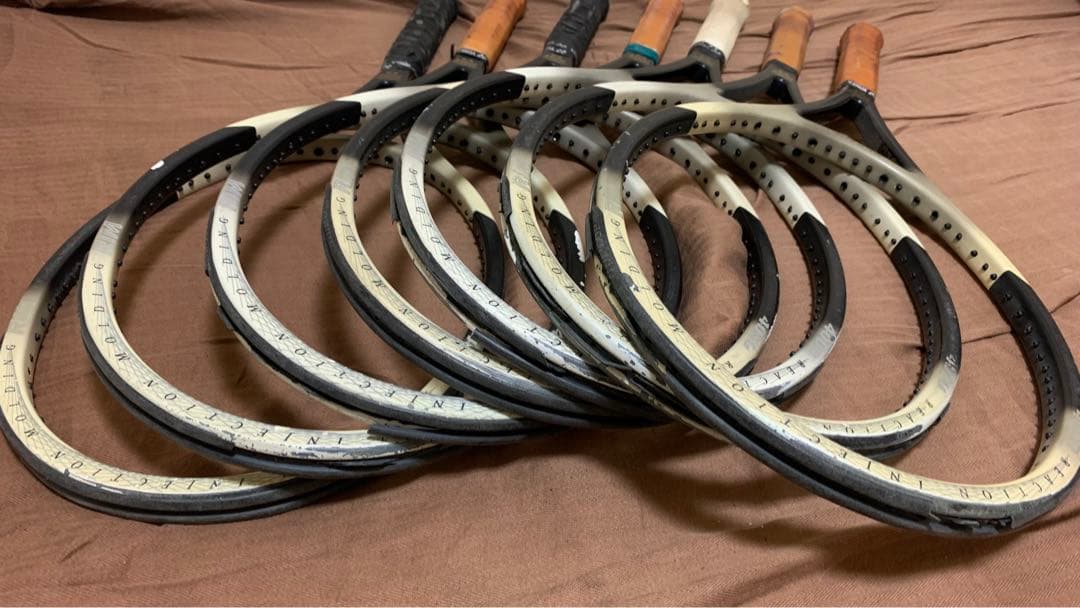 【お買い得】硬式テニスラケット ダンロップ プロ4000 RIM 7本セット