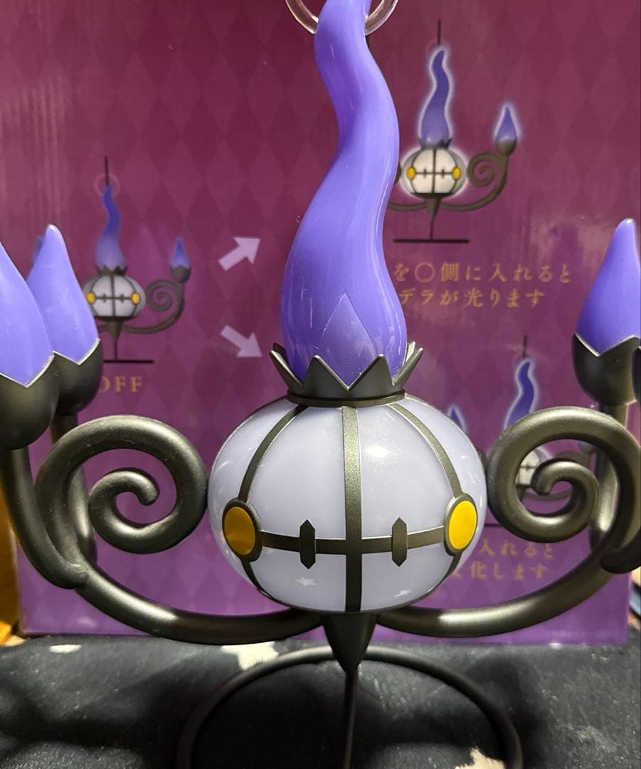 炎がまたたく　LEDライト　シャンデラ