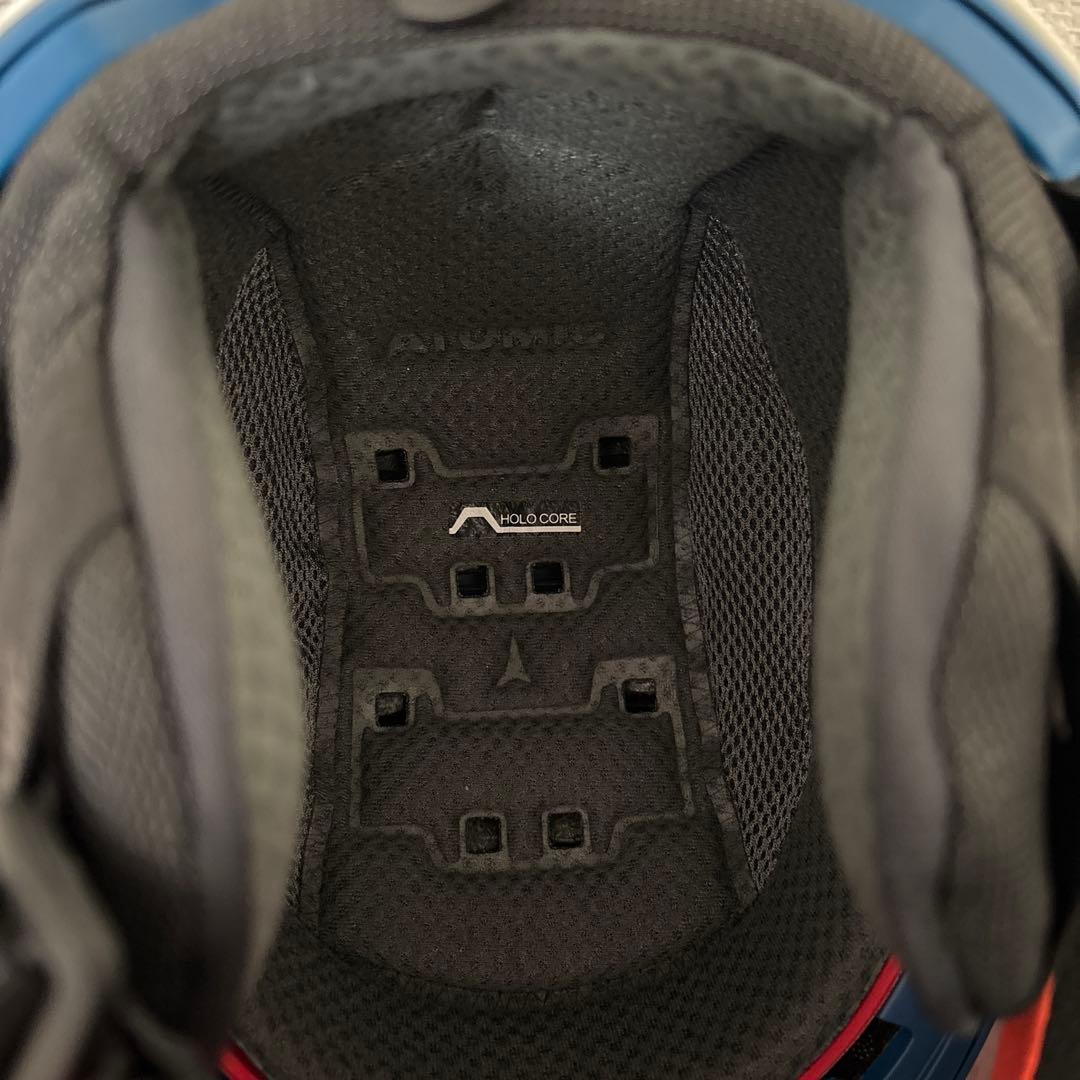 ATOMIC スキー ヘルメット Sサイズ　バイザー付き　キッズ