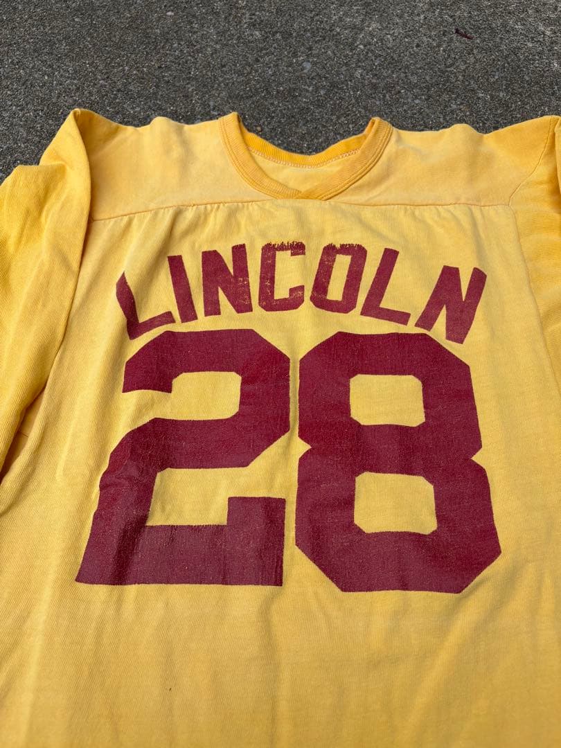 70s vintage フットボールT フットボールTシャツ