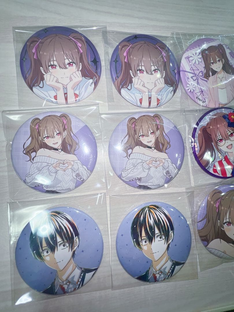 2.5次元の誘惑　にごリリ　橘美花莉　奥村　缶バッジ19点まとめ