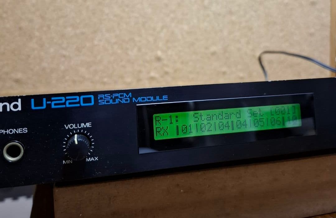 DTM・DAW Roland U-220 RS-PCM Sound Module