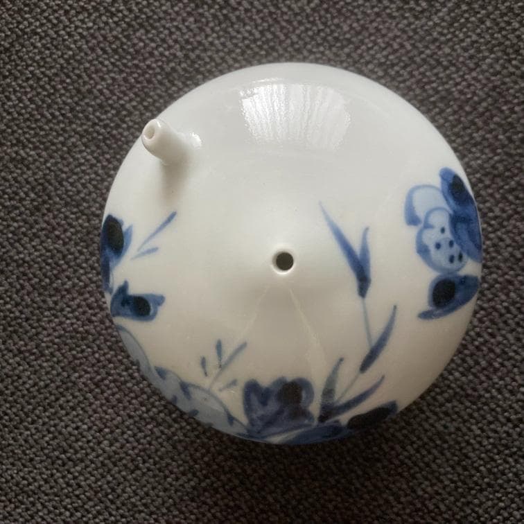 浜野まゆみ 染付 水滴 古伊万里 工芸 作家 書道 文房四宝 書