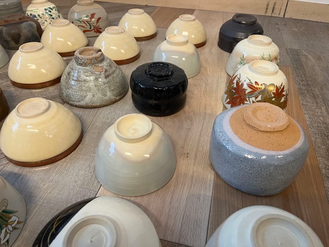 に*も様 茶碗 抹茶碗 数茶碗 まとめて 37点 茶道具 箱無し 陶器 いろいろ