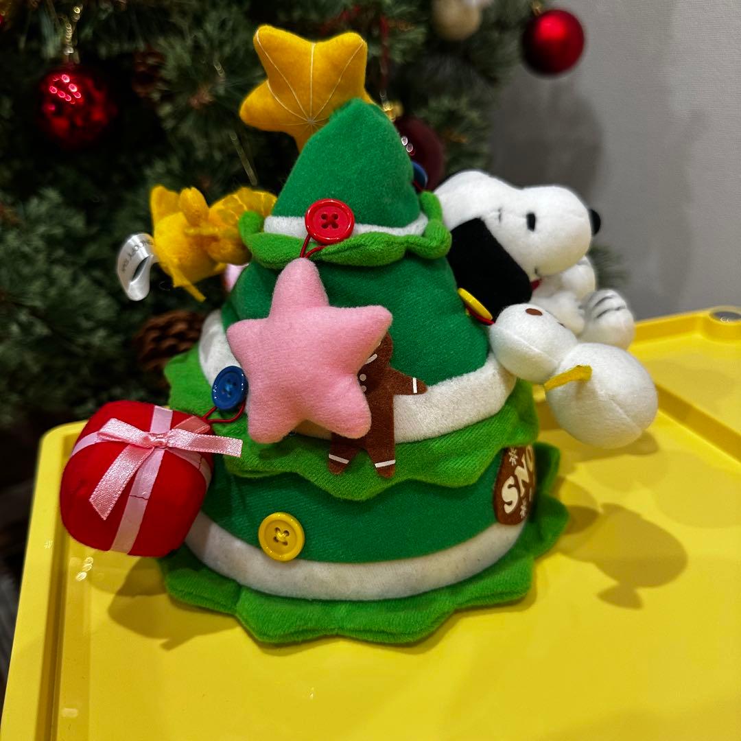 激レア スヌーピー クリスマス ツリー ぬいぐるみ オーナメント ピーナッツ