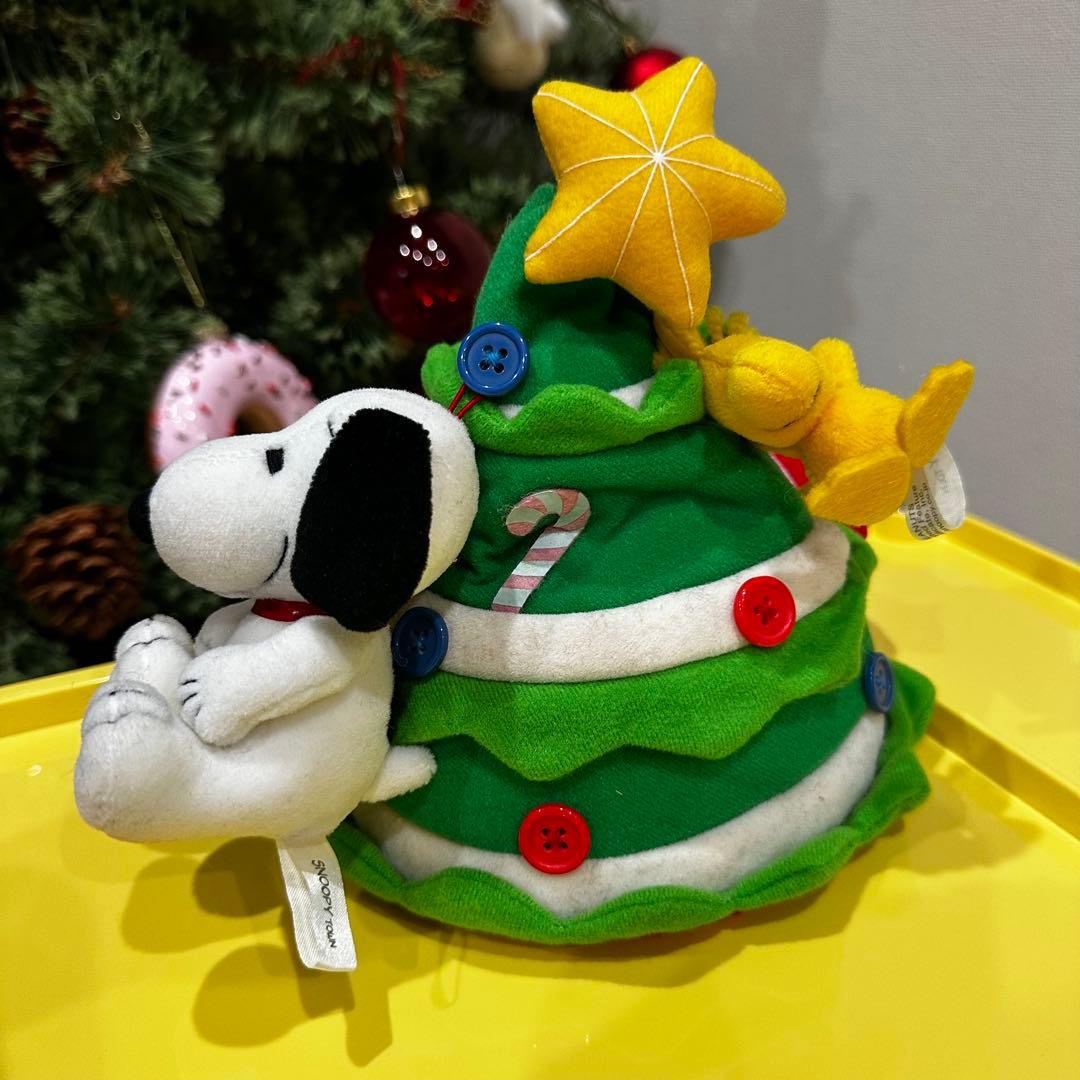 激レア スヌーピー クリスマス ツリー ぬいぐるみ オーナメント ピーナッツ