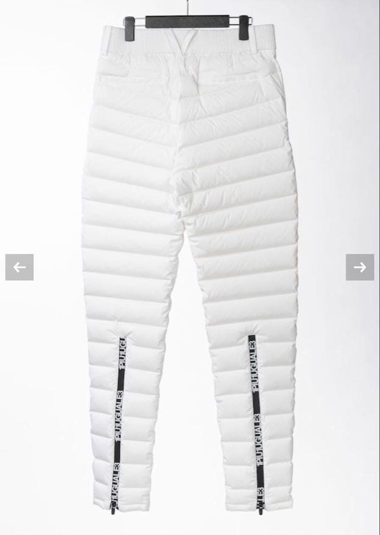 1PIU1UGUALE3 GOLF ダウンベスト セットアップ 白 Ⅳ 4