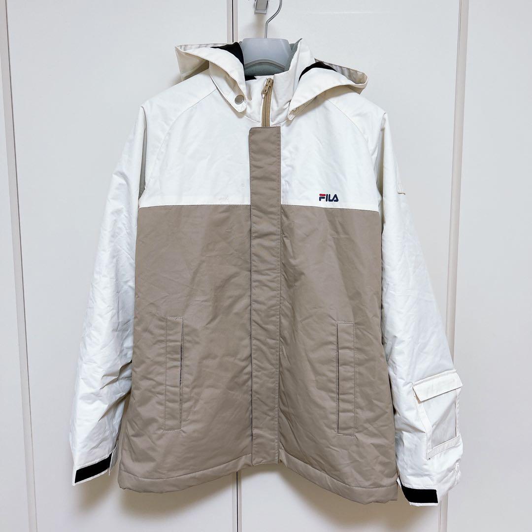 スキーウェアセット　FILAフィラ　ウェア　160 ゴーグル　グローブ　ニット帽