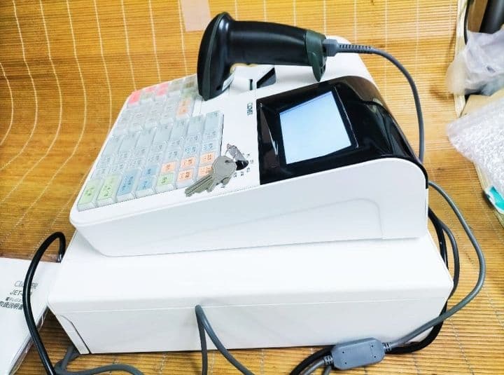 クローバーレジスター　JET-670上位スキャナ付き　PC連携　551009