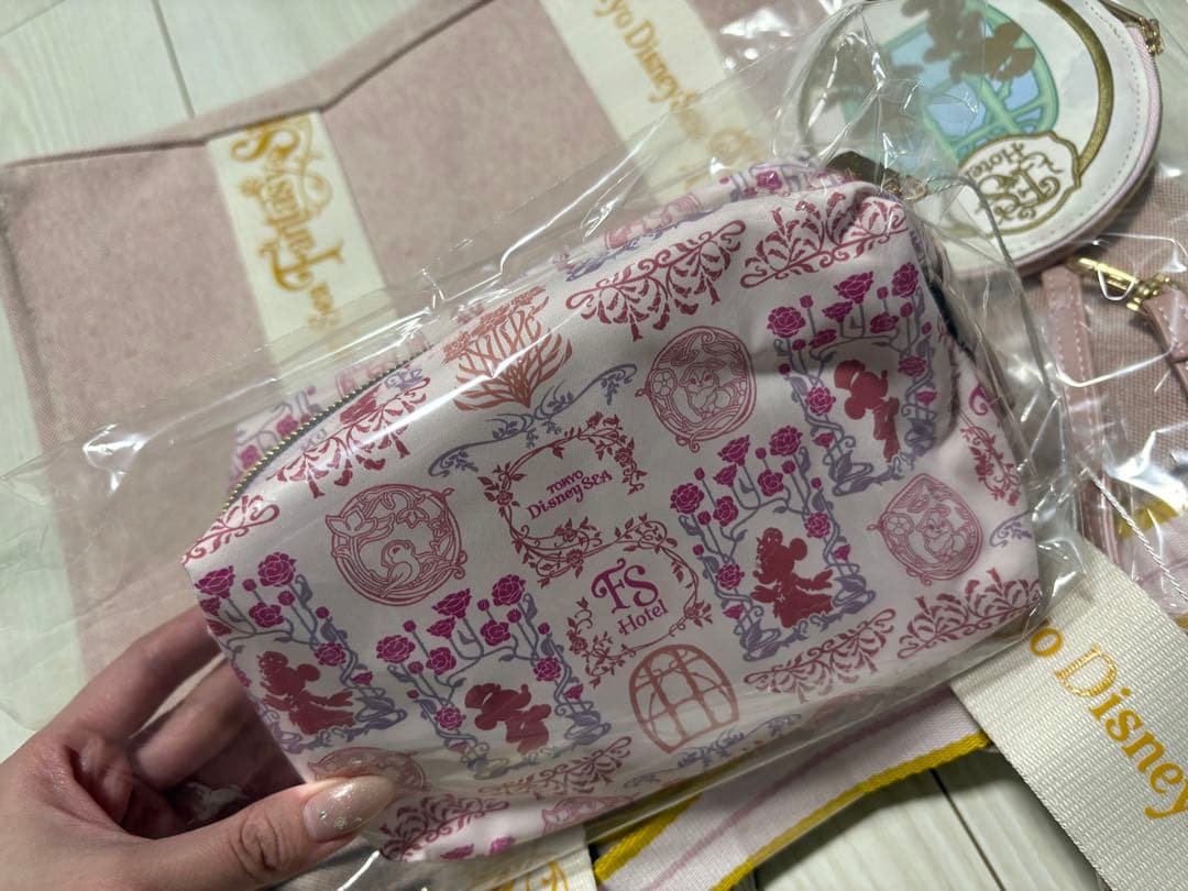 新品未使用ファンタジースプリングスホテル 宿泊者限定バッグ ポーチ&ケース