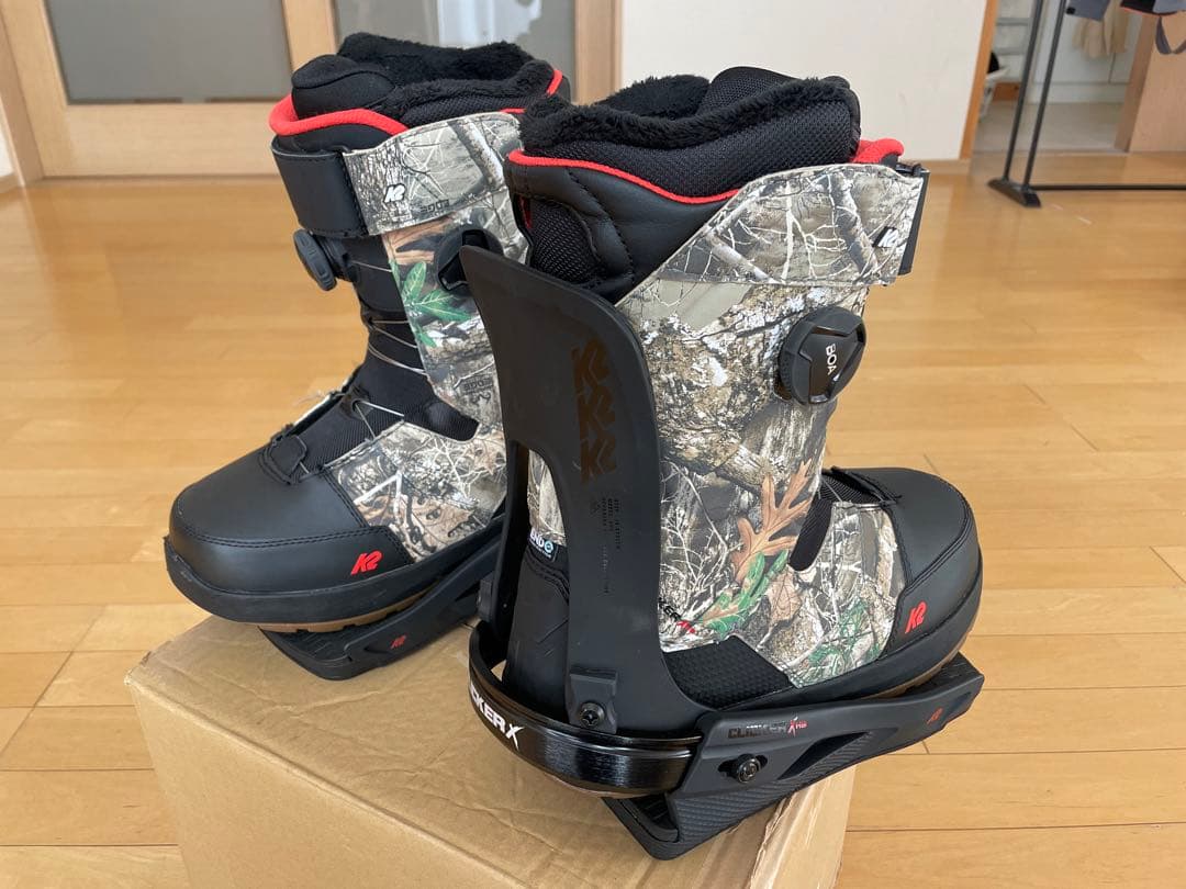 K2 Clicker™︎XHB ブーツ&バイン MAYSIS26.0cm・M