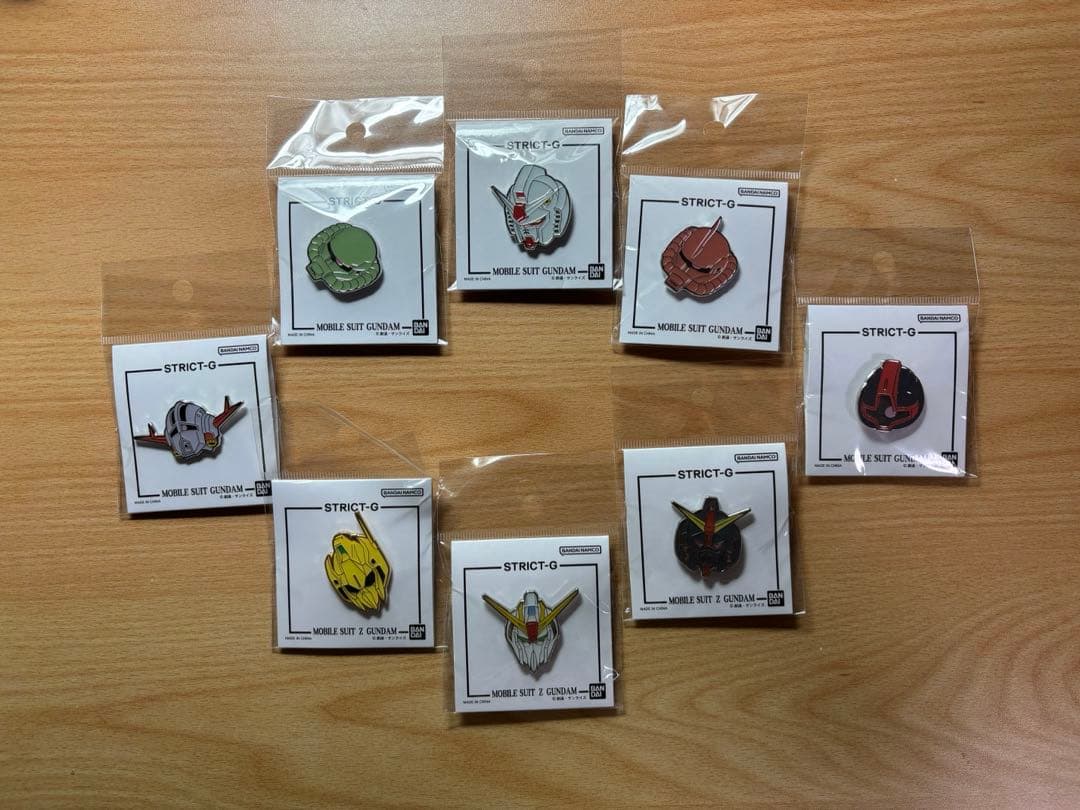 STRICT-G フェイスピンズコレクション　8種コンプリート　新品未開封