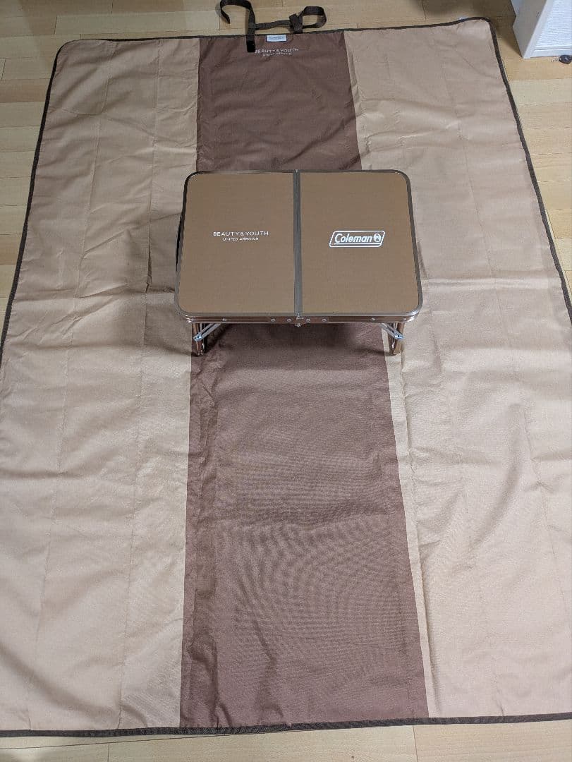 コールマン ユナイテッドアローズ レジャーシート ミニテーブルプラス UA21