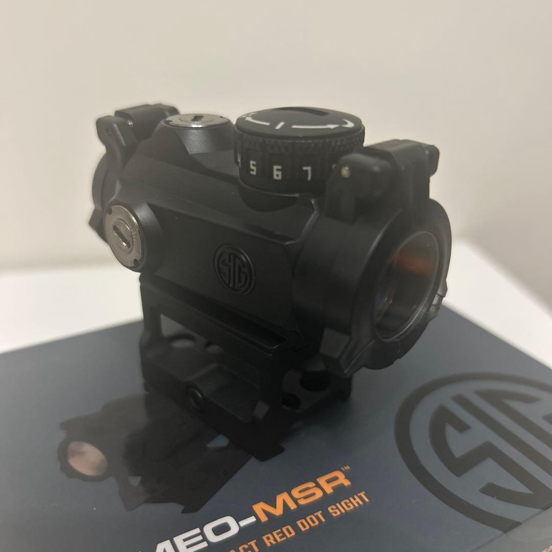 実物？ レプリカ？ SIG SAUER ROMEO-MSR ドットサイト