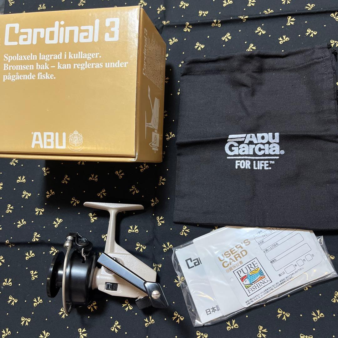 新品 希少 アブ ABU カーディナル3 cardinal 3