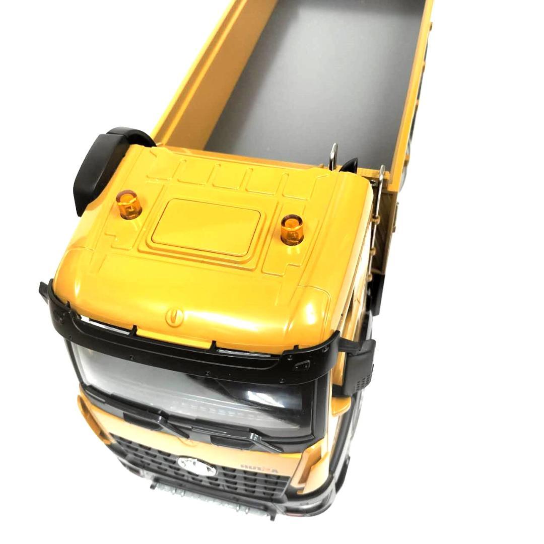 1/16サイズ　8輪ダンプカーラジコン　HUINA1536　メタルパーツ仕様