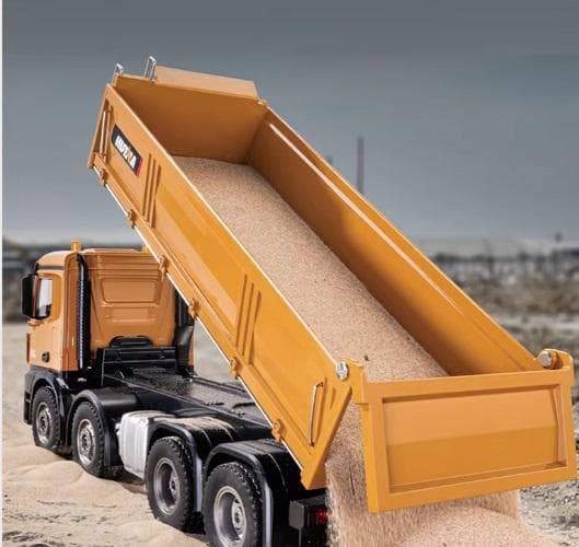 1/16サイズ　8輪ダンプカーラジコン　HUINA1536　メタルパーツ仕様