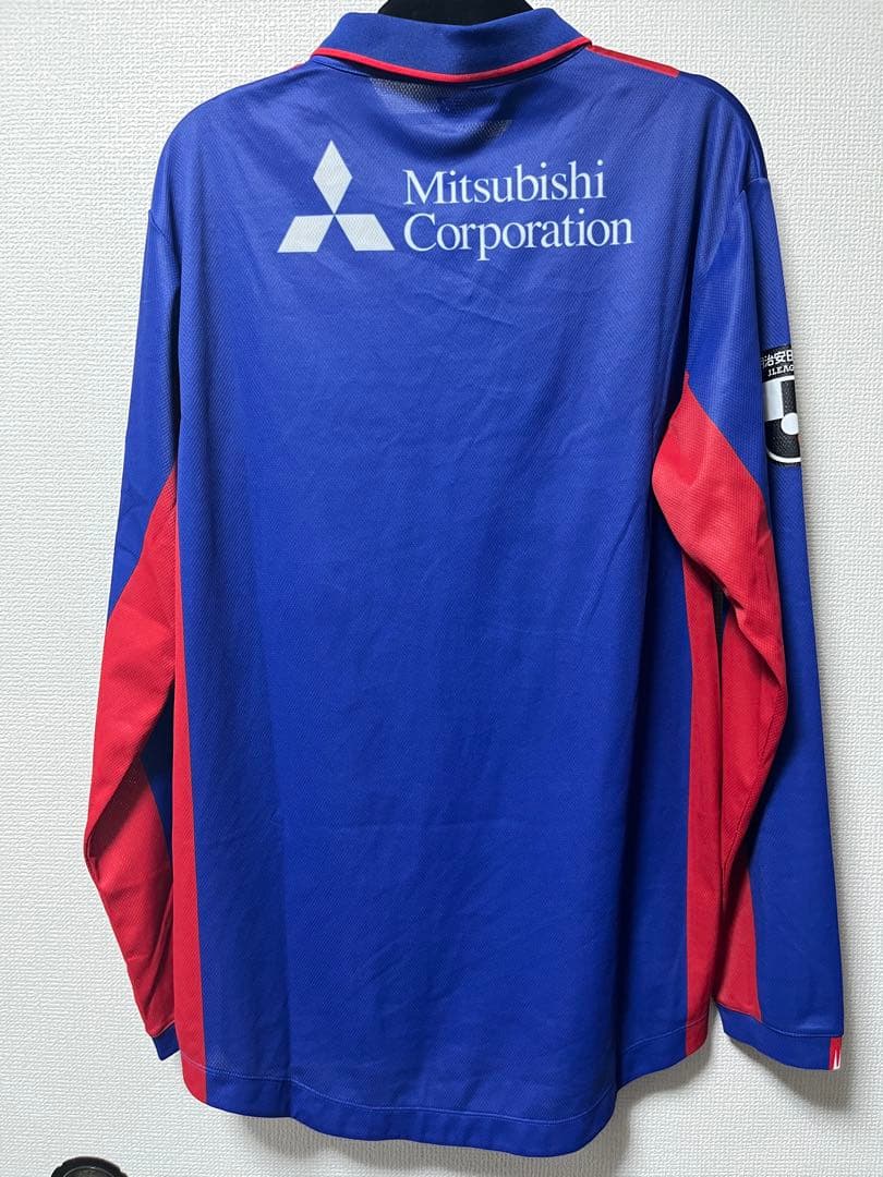 FC東京 New Balance 長袖ポロシャツ Lサイズ