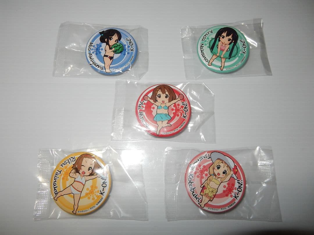 けいおん　缶バッジ　18種類セット