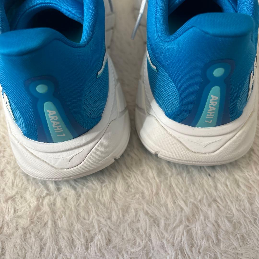 HOKA ARAHI 7ランニングシューズ 青25.5㎝
