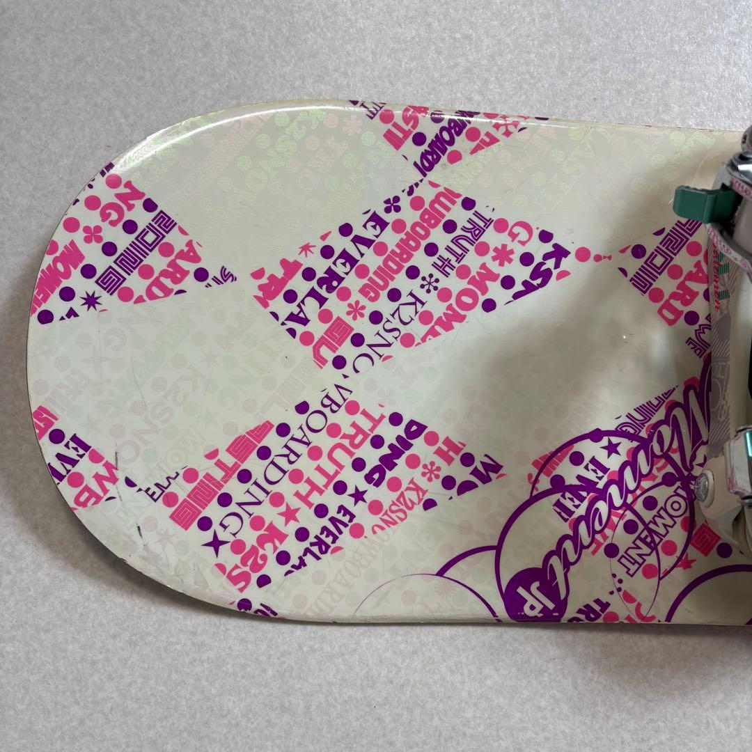 K2 SALOMON TRUTH 142cm スノーボード レディース