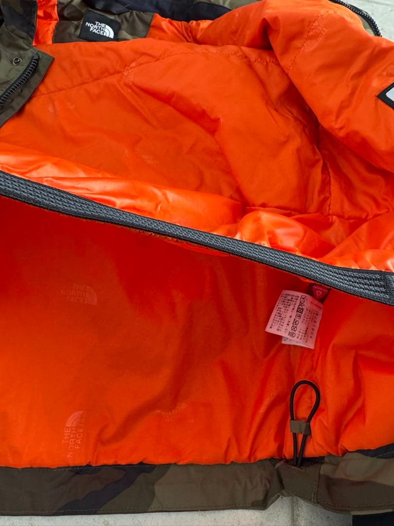 The North Face 子ども用迷彩スキーウェアセット140