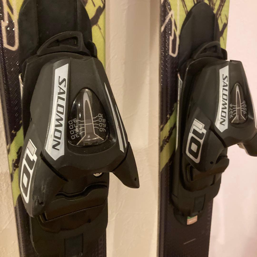 Salomon Shortカービング スキー 110ビンディング付き　大人用