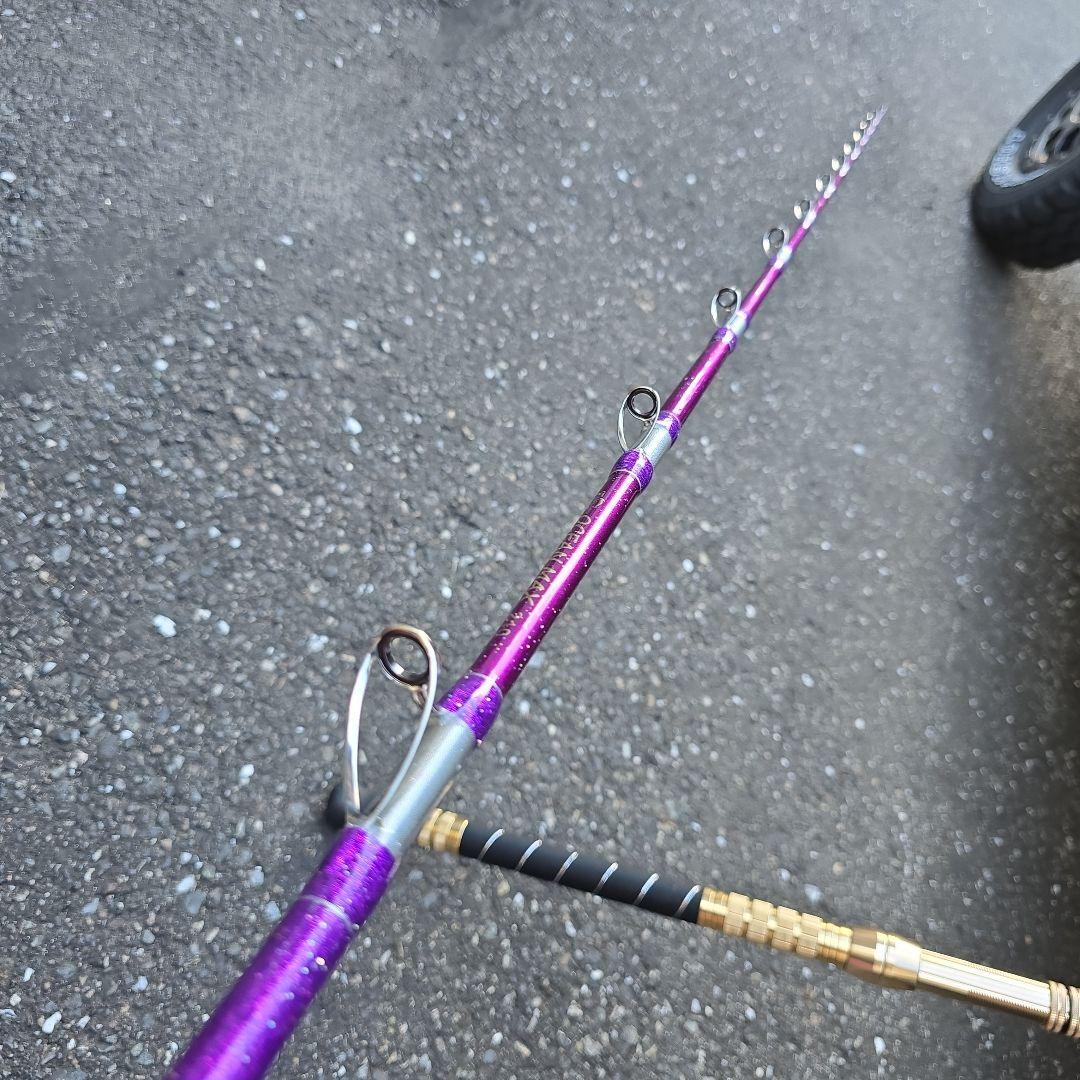 TAIGEK OCEAN MAX 210 船竿 紫色 深海 ジギング エサ釣など
