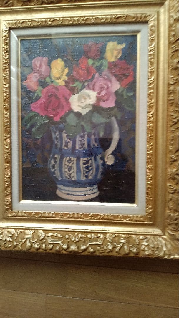 大津鎮雄　スペイン壺のばら