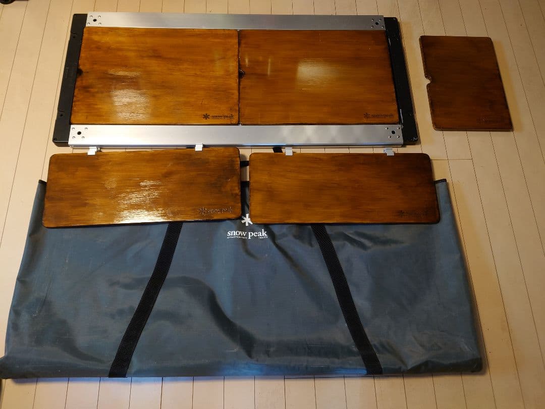 最終値下げ！スノーピーク IGT ロング 4ユニット テーブルセット収納袋付