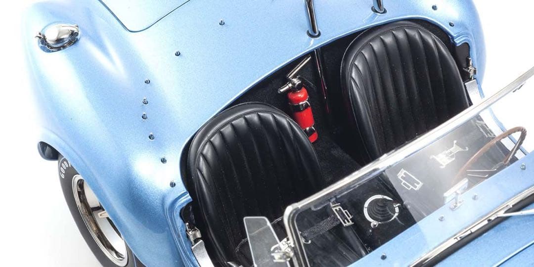 京商　シェルビー コブラ　427 S/C Viking Blue 1/12