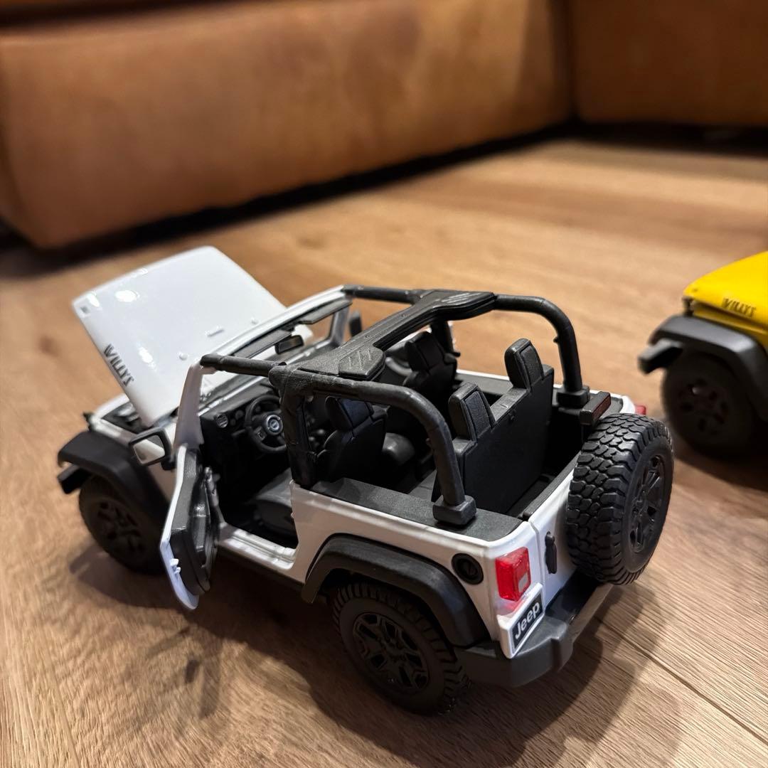 Maisto マイスト jeep ラングラー　1/18 ミニカー　3台セット