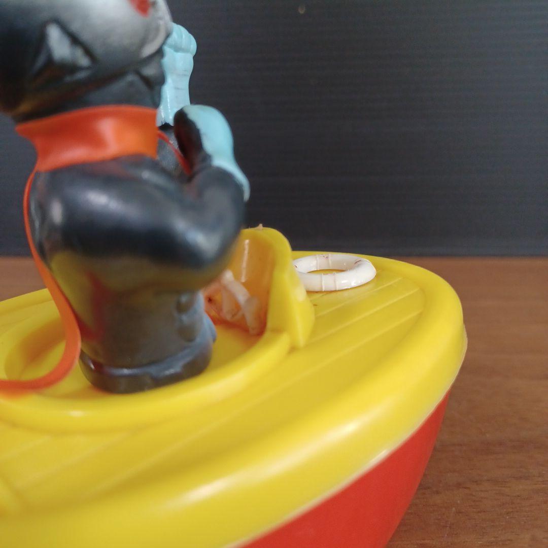 当時物　石森プロ　毎日放送　東映「仮面ライダー号」ボート玩具