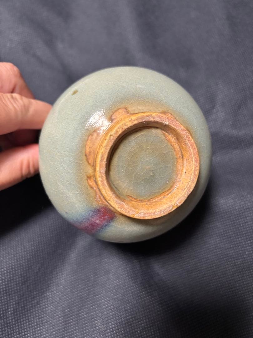 中国古美術品　鈞窯　茶壺　执壺