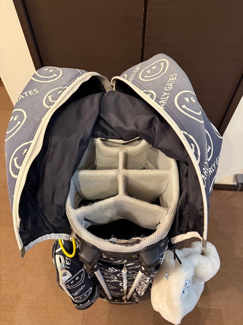 PEARLY GATES ゴルフバッグ 89 スマイリーフェイス