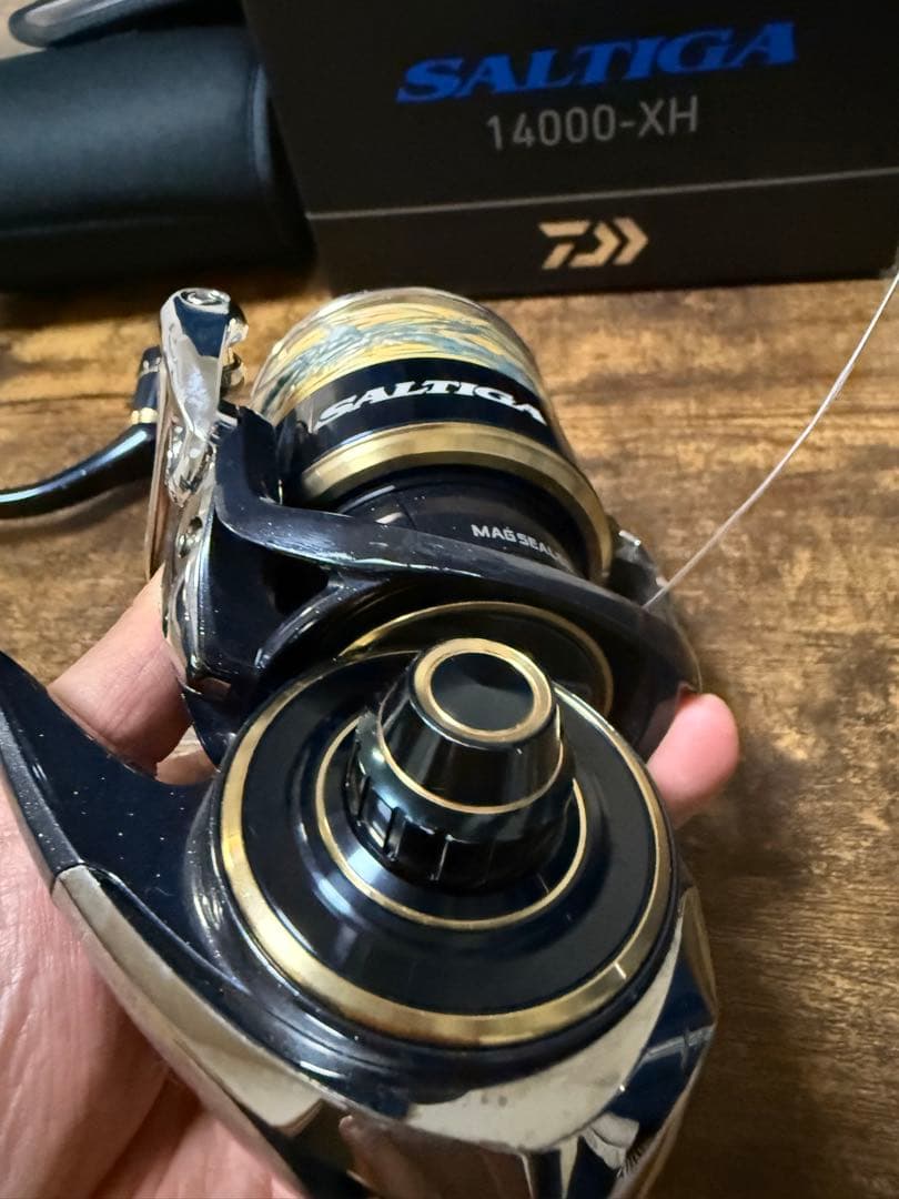 SALTIGA 14000-XH スピニングリール