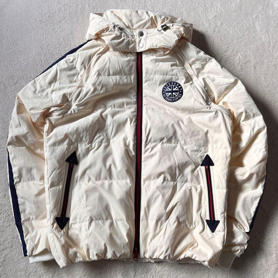 良品JackBunny!!4WAYダウンジャケットゴルフメンズ4フード付ベスト