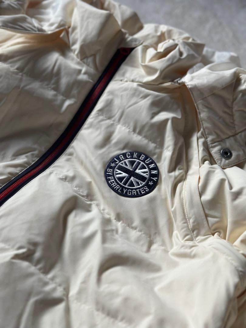 良品JackBunny!!4WAYダウンジャケットゴルフメンズ4フード付ベスト