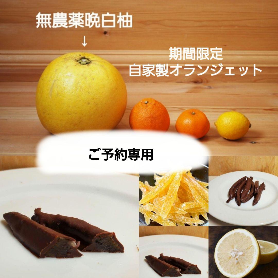 自家製オランジェット2袋　1180円