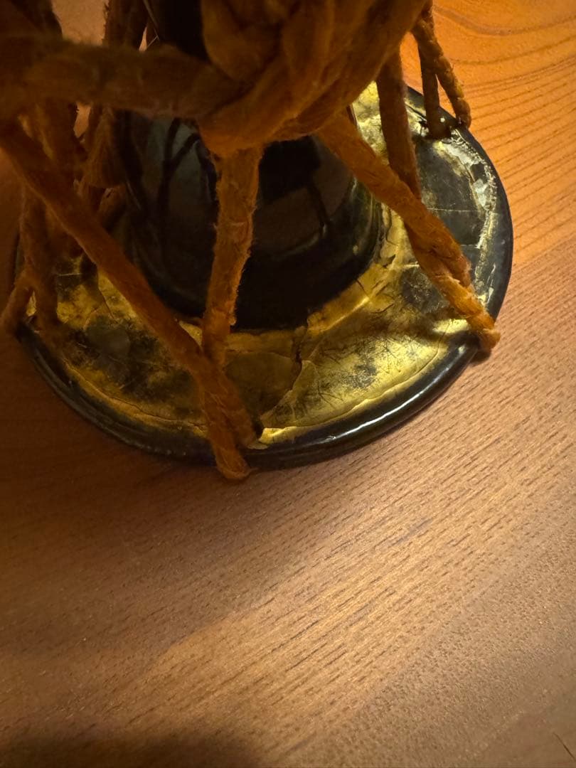 小鼓 本革 漆塗り 和楽器