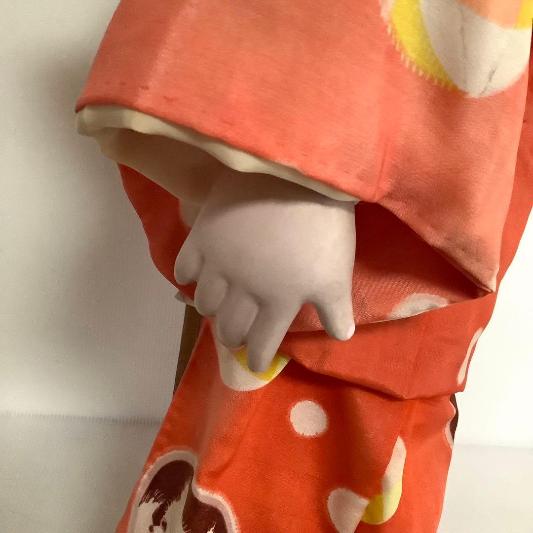 市松人形♪玉秀作♪アンティーク♪着物傷み、顔汚れ、髪乱れ♪約63cm♪訳あり