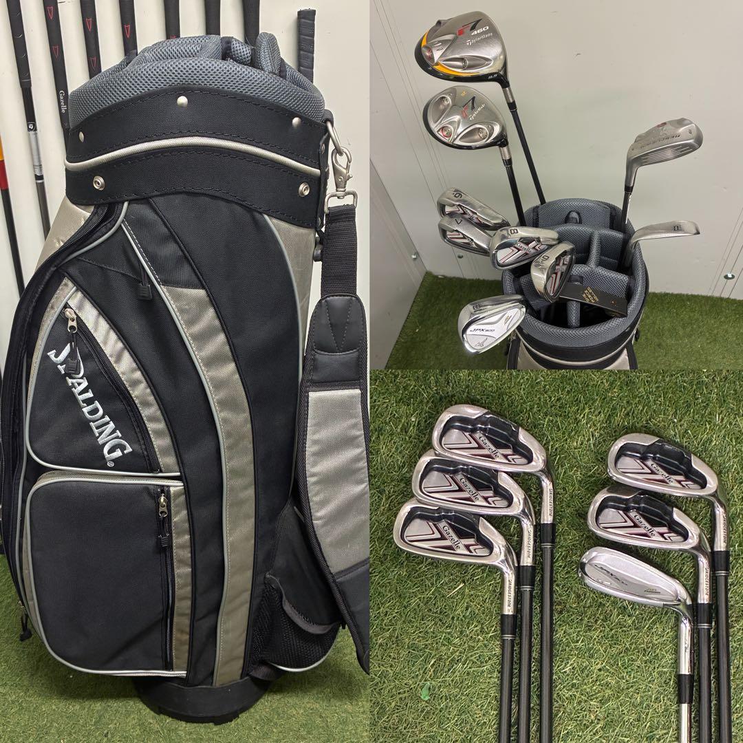 メンズゴルフクラブセット　【TaylorMade】【JPX】【ブリヂストン】