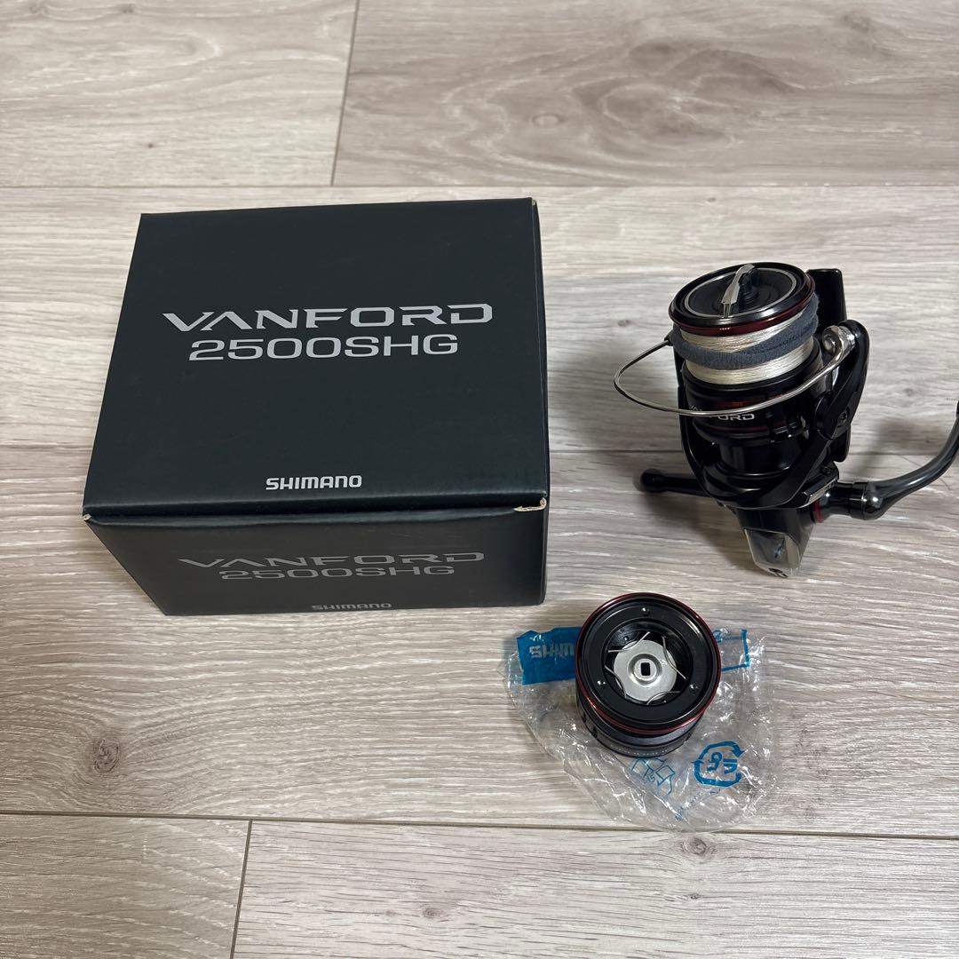 SHIMANO VANFORD 2500SHG リールとスプールセット