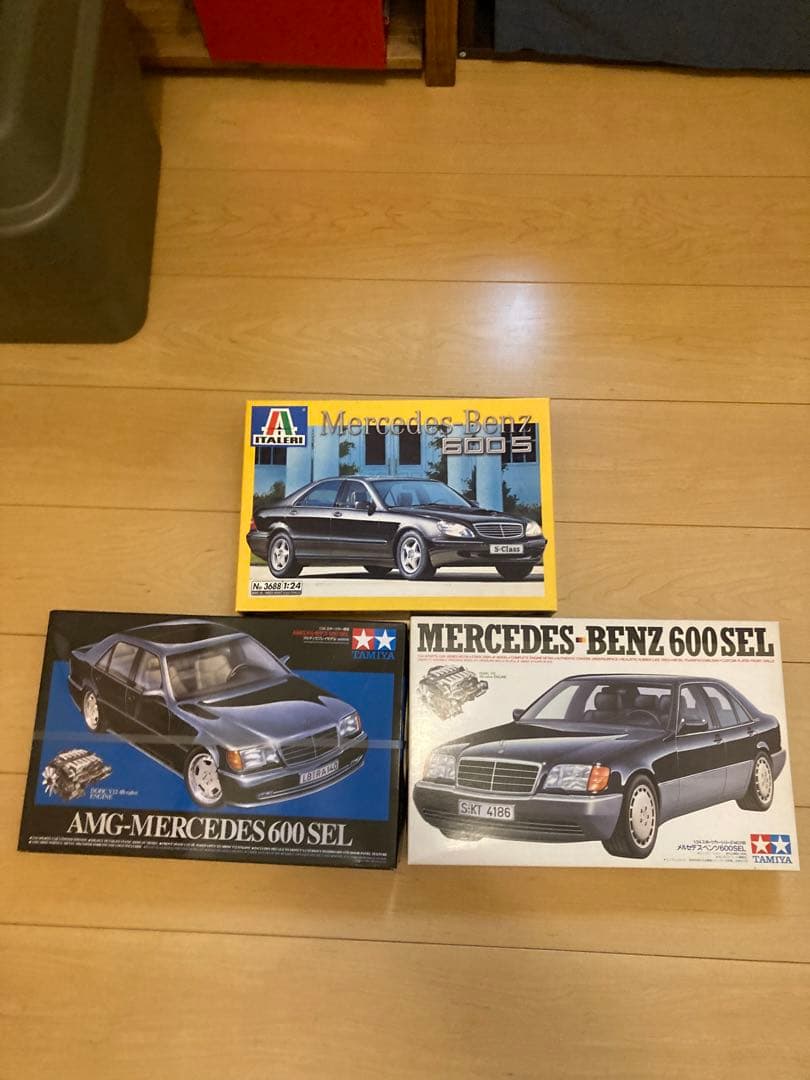 タミヤ　イタレリ　メルセデス・ベンツ プラモデルセット